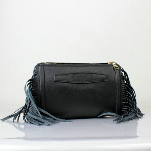2014 Prada  grained calf leather shoulder bag BT6043 black - Click Image to Close